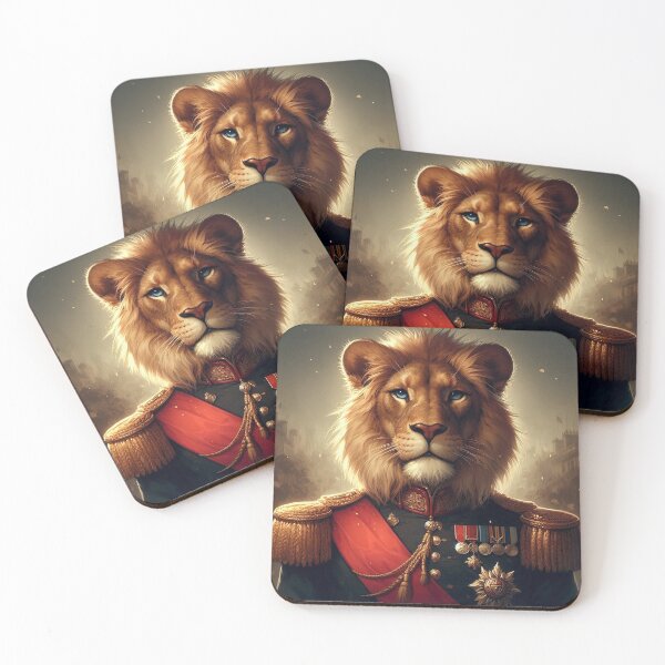 Item preview, Lion Commander Of The Grand Army designed and sold by nikkolaus.