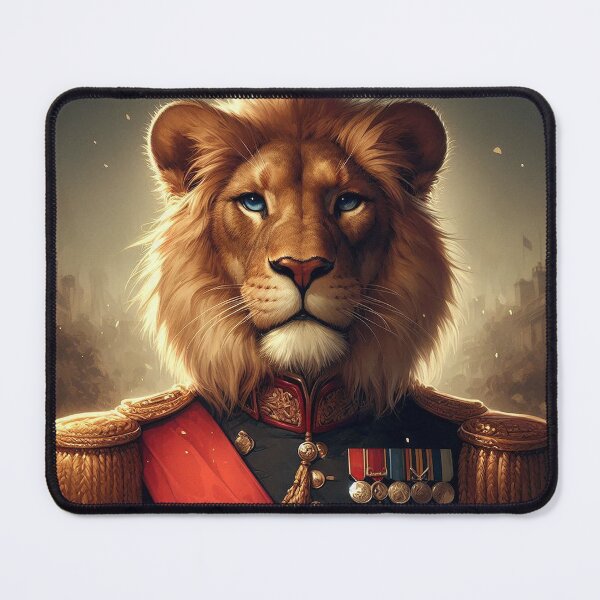 Item preview, Lion Commander Of The Grand Army designed and sold by nikkolaus.