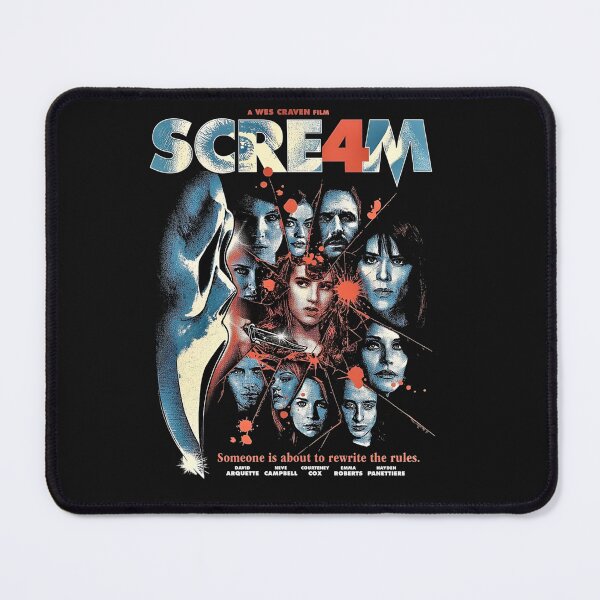 Item preview, Scream 4 Movie Retro Poster Graphic designed and sold by cubomtumeshop.