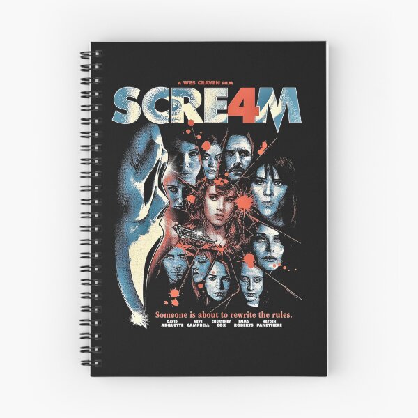 Item preview, Scream 4 Movie Retro Poster Graphic designed and sold by cubomtumeshop.