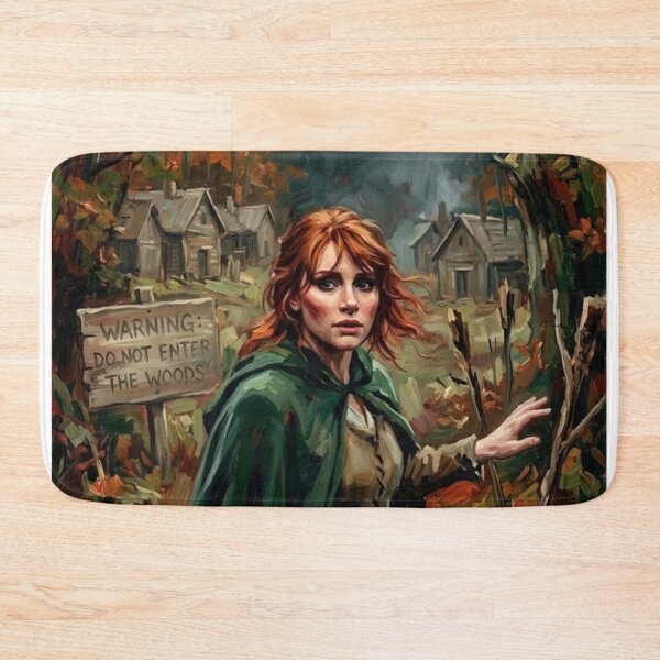 Item preview, The Woods are Watching: The Village Oil Art designed and sold by Art's Diner.