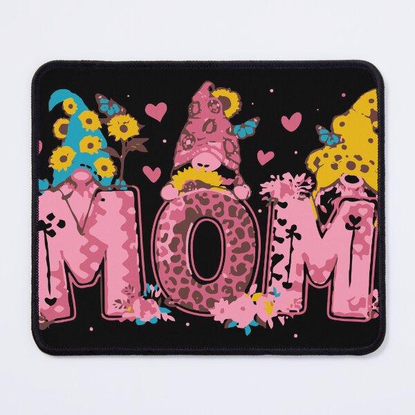 Item preview, Mothers Day Cute Mom Gnomes Floral Mom Daughter Women T-Shirt designed and sold by Mega Foo.