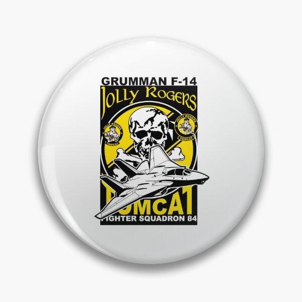 Item preview, Grumman F-14 Tomcat Jolly Rogers VF-84 Fighter Squadron Illustration designed and sold by CharlieDesings.
