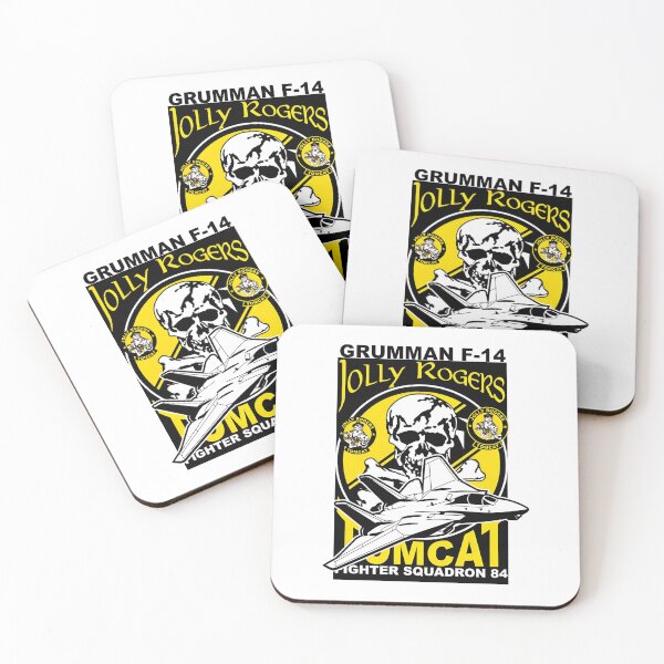 Item preview, Grumman F-14 Tomcat Jolly Rogers VF-84 Fighter Squadron Illustration designed and sold by CharlieDesings.