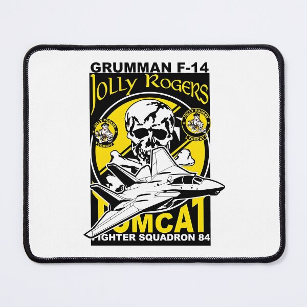 Item preview, Grumman F-14 Tomcat Jolly Rogers VF-84 Fighter Squadron Illustration designed and sold by CharlieDesings.