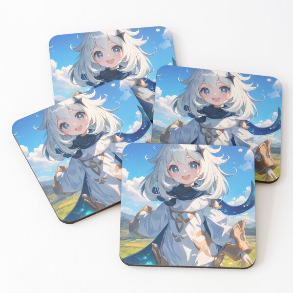 Item preview, Paimon Genshin Impact Sunny Meadow Blue Sky Smile designed and sold by Spraykart.