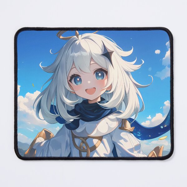 Item preview, Paimon Genshin Impact Sunny Meadow Blue Sky Smile designed and sold by Spraykart.