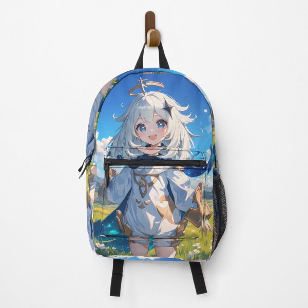 Item preview, Paimon Genshin Impact Sunny Meadow Blue Sky Smile designed and sold by Spraykart.