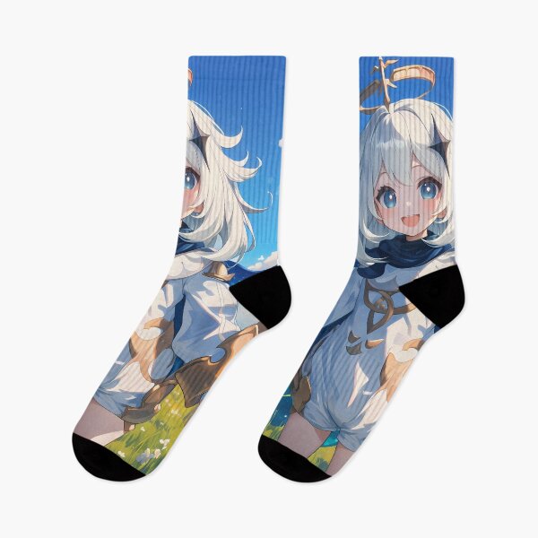 Item preview, Paimon Genshin Impact Sunny Meadow Blue Sky Smile designed and sold by Spraykart.