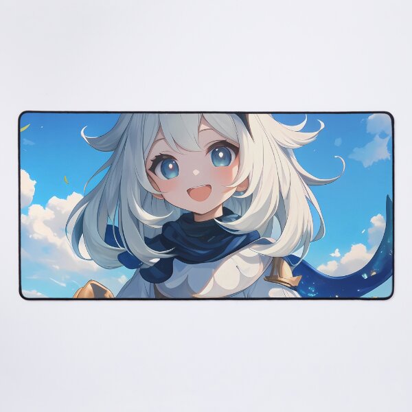 Item preview, Paimon Genshin Impact Sunny Meadow Blue Sky Smile designed and sold by Spraykart.