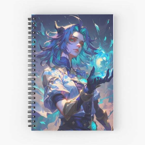 Item preview, Albedo Genshin Impact Teal Alchemy Glow Mage Vibes designed and sold by Spraykart.