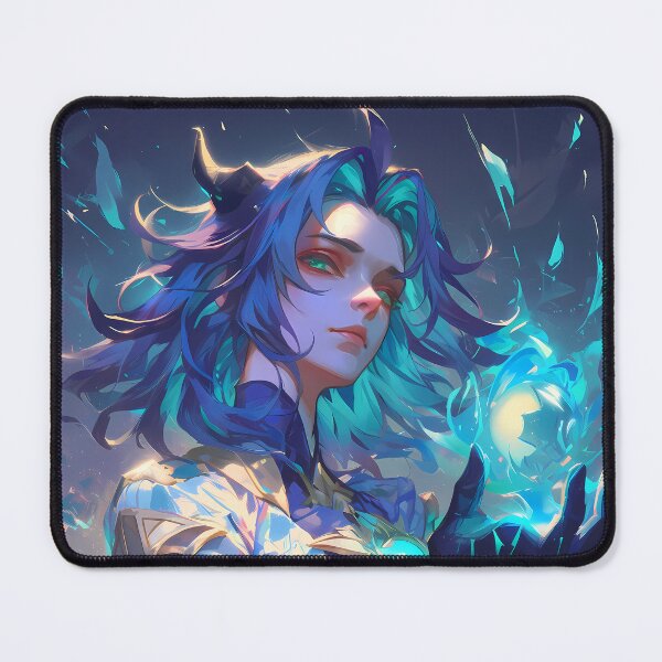 Item preview, Albedo Genshin Impact Teal Alchemy Glow Mage Vibes designed and sold by Spraykart.