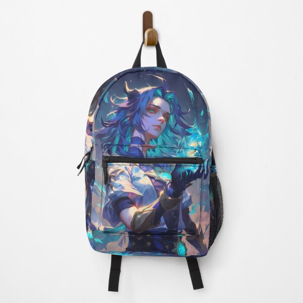 Item preview, Albedo Genshin Impact Teal Alchemy Glow Mage Vibes designed and sold by Spraykart.