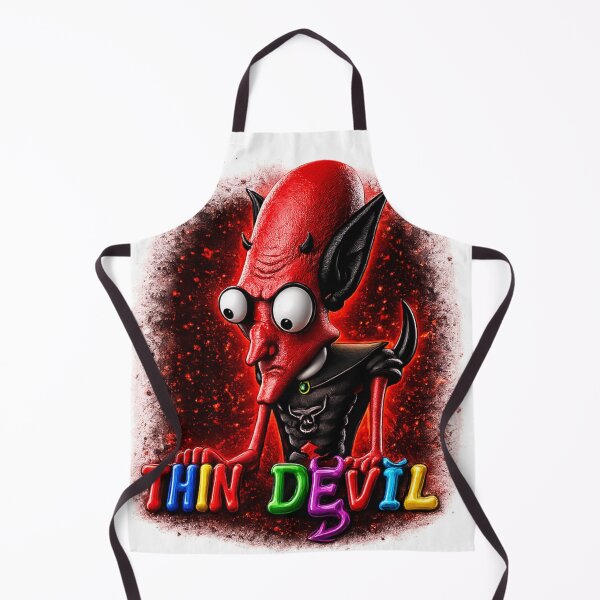 Item preview, Thin Evil Devil Red Demon Graphic designed and sold by GiftedInk.