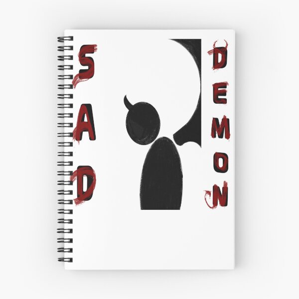 Item preview, Sad Demon designed and sold by Iron Soup Art.