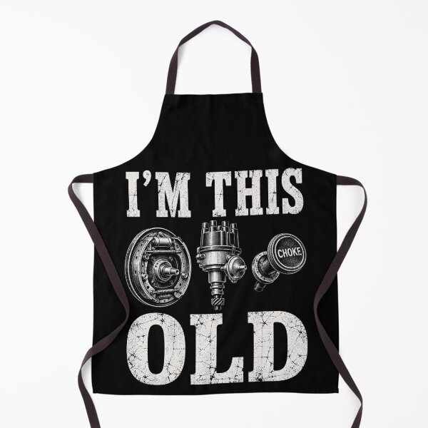 Item preview, I'm This Old Vintage Car Parts Mechanical Humor Design designed and sold by axiksa10.
