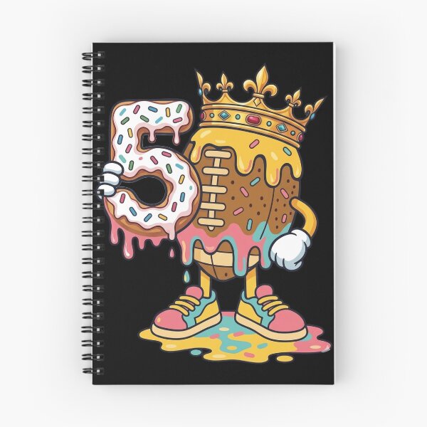 Item preview, Football 5th Birthday Ice Cream Drip Five Year Old designed and sold by KIROSALS.