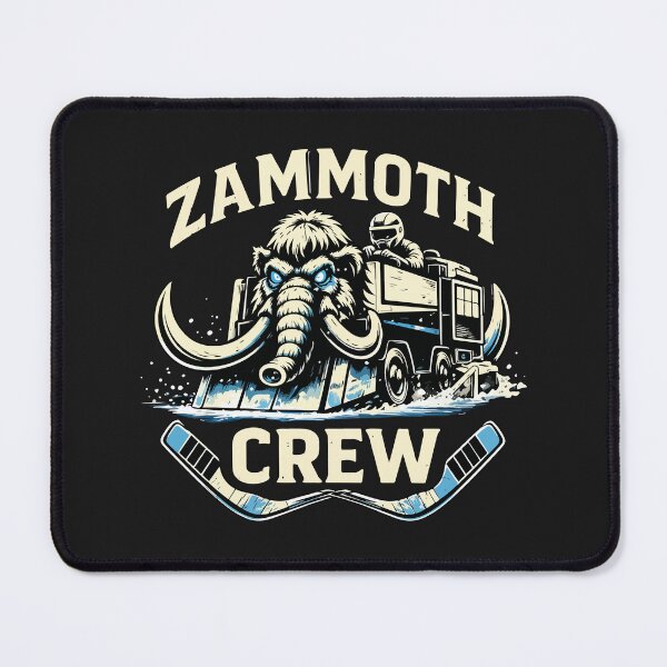 Item preview, Funny Mammoth Hockey Team Ice Machine Crew Hockey Fan Mascot Shirt designed and sold by DonaldMcCullum.