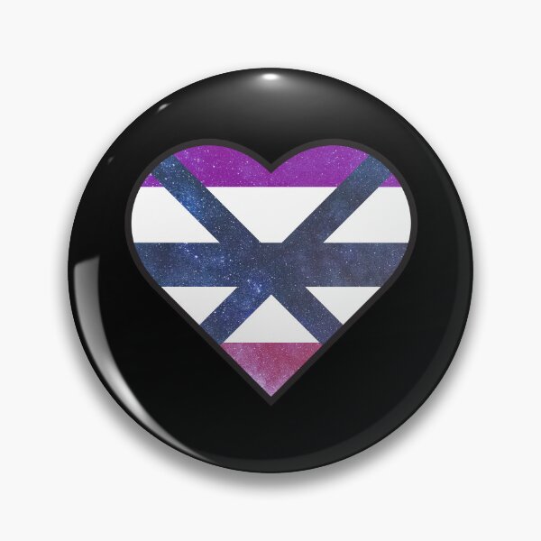 Item preview, Apothisexual Pride Starry Heart designed and sold by Dragon Meets Cat.