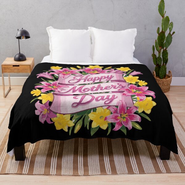 Item preview, Floral Happy Mother's Day Women Mom Grandma Aunt Flower T-Shirt designed and sold by Mega Foo.