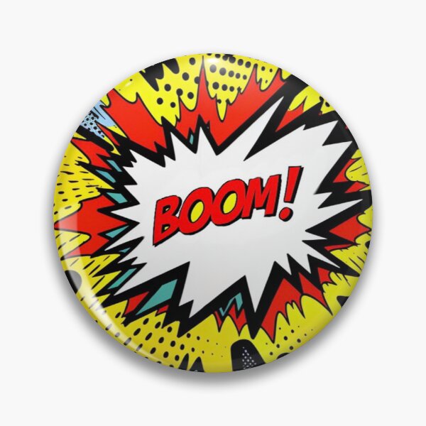 Item preview, Boom Comic Explosion - Pop Art designed and sold by Myra365Art.