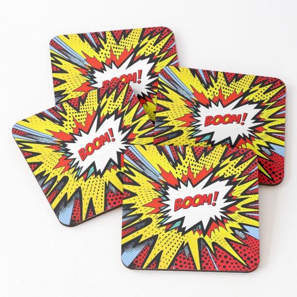 Item preview, Boom Comic Explosion - Pop Art designed and sold by Myra365Art.