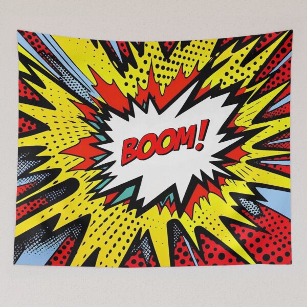Item preview, Boom Comic Explosion - Pop Art designed and sold by Myra365Art.