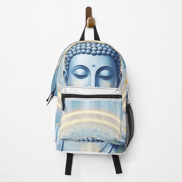 Item preview, Buddha Meditation Blue Zen Spiritual Wall Art designed and sold by PixorStudio.