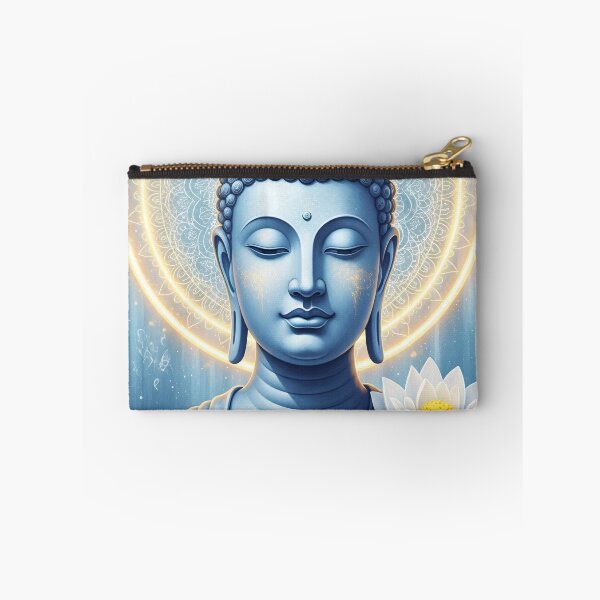 Item preview, Buddha Meditation Blue Zen Spiritual Wall Art designed and sold by PixorStudio.