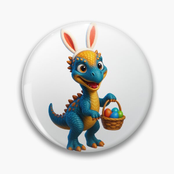 Item preview, Easter Pachycephalosaurus designed and sold by Sillytoe.