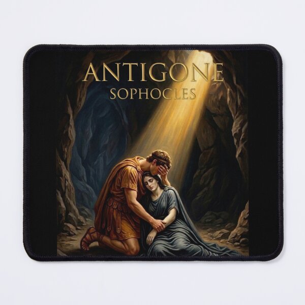 Item preview, Antigone Sophocles Illustration - artistic design - theatre lovers designed and sold by Substance_life.