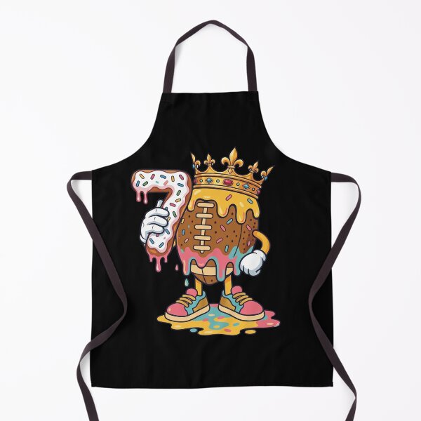 Item preview, Football 7th Birthday Ice Cream Drip Seven Year Old designed and sold by KIROSALS.