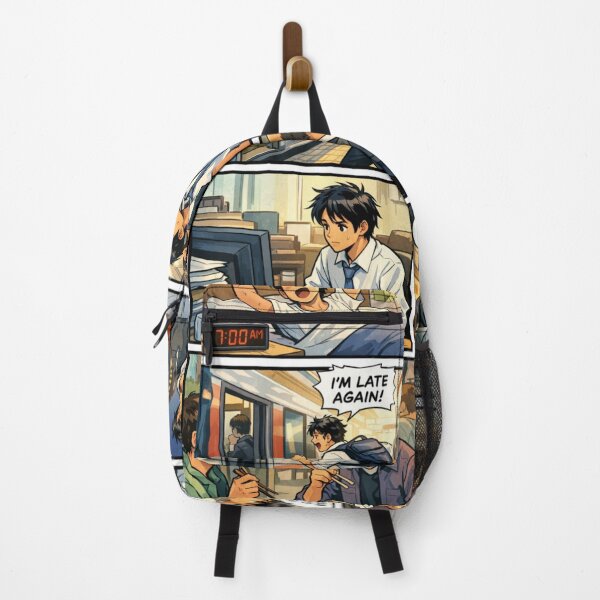 Item preview, Traveling Comic Strip, Hiro's Relatable Journey designed and sold by Uniqueartai.