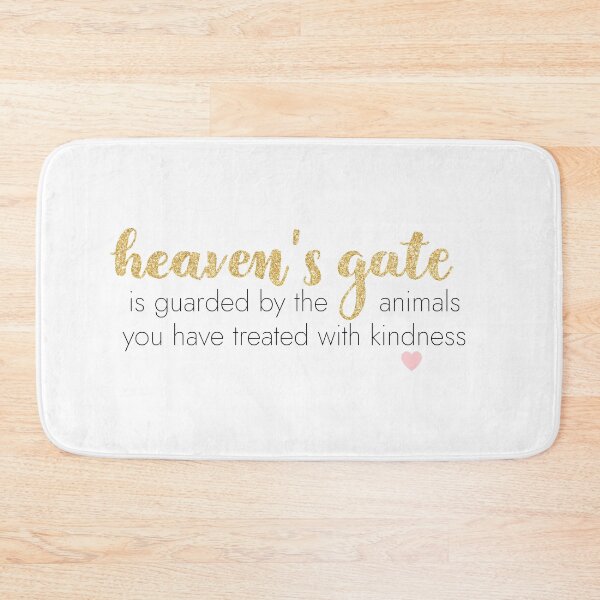 Item preview, Heaven's Gate is Guarded by the Animals you have Treated with Kindness | Glitter & Colour designed and sold by RouxHarbour.