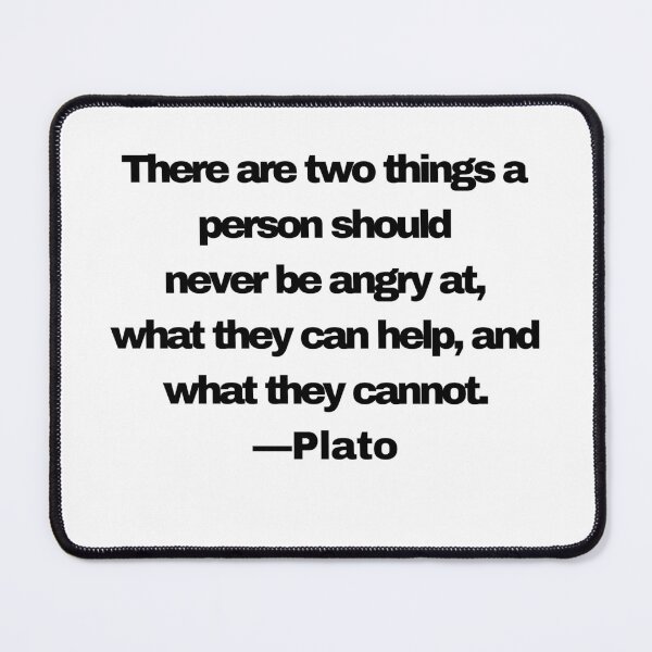 Item preview, Plato |Sticker| Never Be Angry designed and sold by SeaNympth.