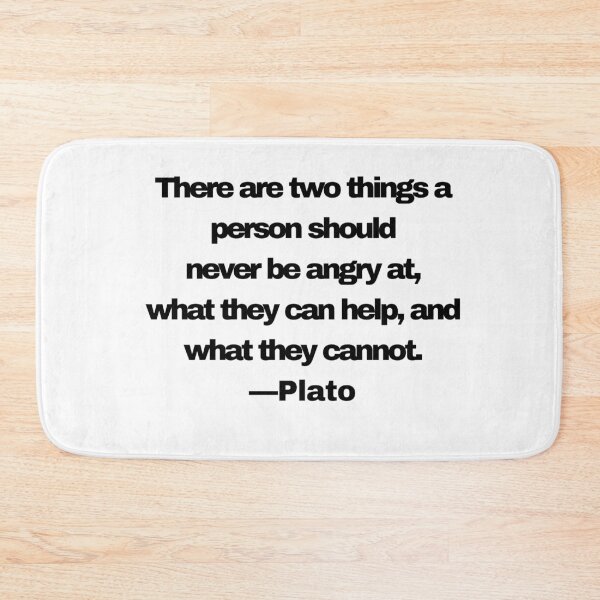 Item preview, Plato |Sticker| Never Be Angry designed and sold by SeaNympth.