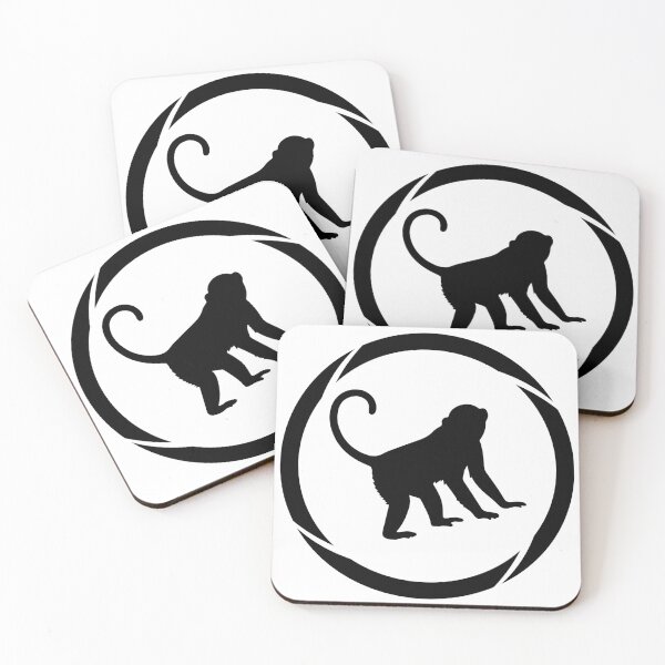 Item preview, Funny Monkey Camera Lens Aperture Logo designed and sold by Omar-2D.