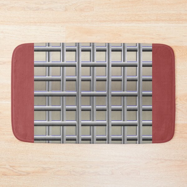 Item preview, Industrial Copper Weave - Metallic Geometric Pattern designed and sold by BELLZINHO - ARTES.