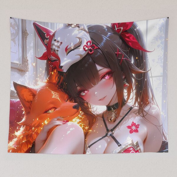 Item preview, Sparkle Honkai Star Rail Fox Spirit Window Glow designed and sold by TanglenRabbit.