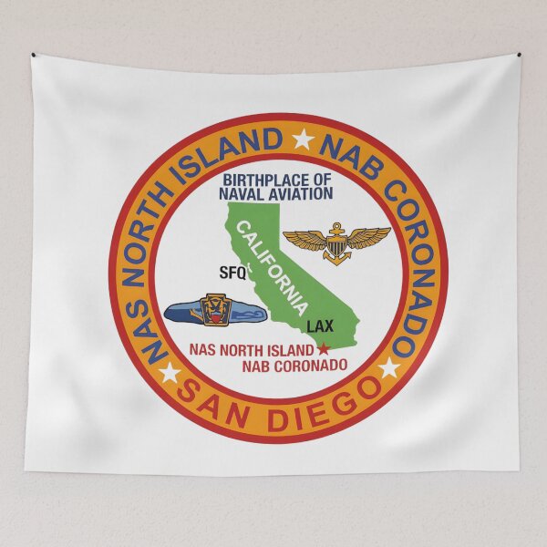 Item preview, NAS North Island and NAB Coronado San Diego Naval Aviation Birthplace Emblem designed and sold by CharlieDesings.