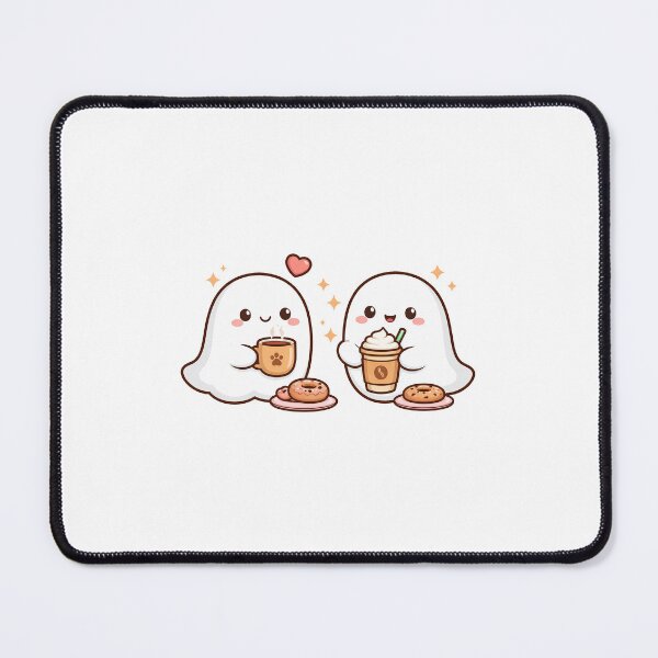 Item preview, Funny ghost Drinking Coffee Sticker designed and sold by StickFeels2.