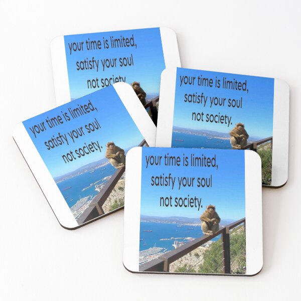 Item preview, your time is limited satisfy your soul not society designed and sold by cloudzer0000.