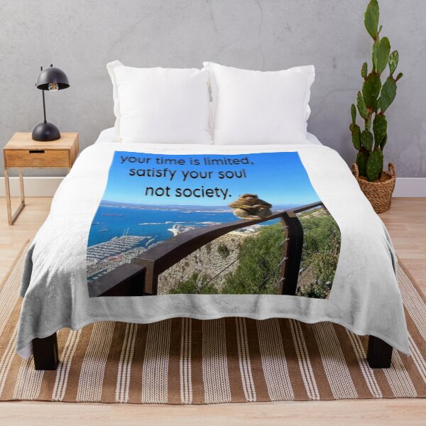 Item preview, your time is limited satisfy your soul not society designed and sold by cloudzer0000.