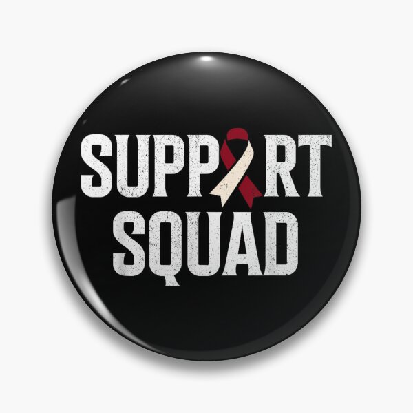 Item preview, Throat Cancer Support Squad designed and sold by goombi-creative.