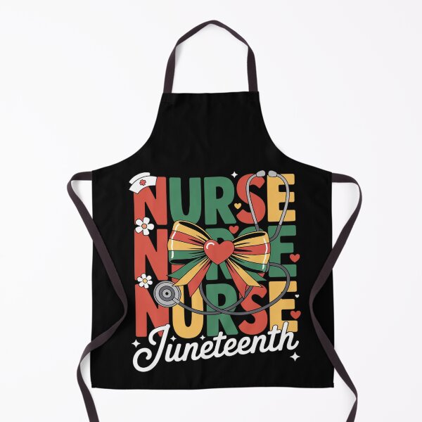 Item preview, Juneteenth Groovy African Bow Juneteenth Nurse designed and sold by BlassmausArt.