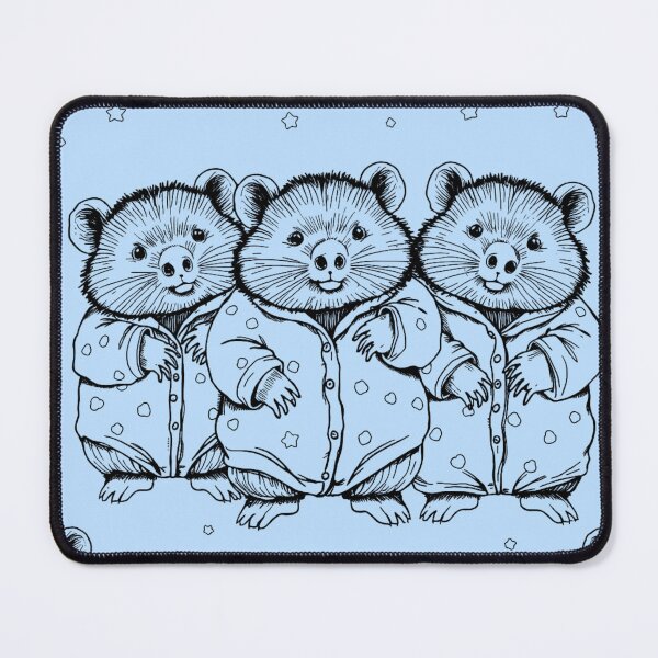 Item preview, Cute Wombats Drawing  designed and sold by pUNKnown.