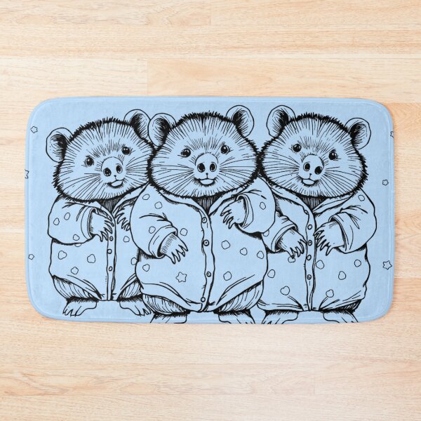 Item preview, Cute Wombats Drawing  designed and sold by pUNKnown.
