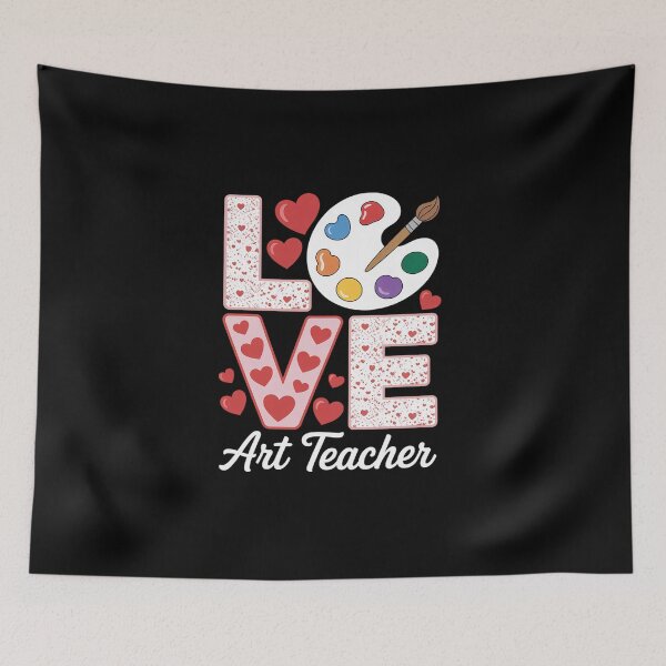 Item preview, Love Valentine's Day Art Teacher Lover designed and sold by BlassmausArt.