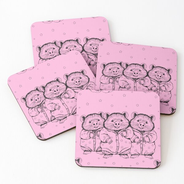 Item preview, Cute Wombats Drawing  designed and sold by pUNKnown.