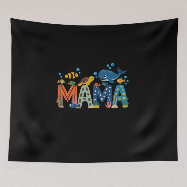Item preview, Mama Ocean Sea Animal Birthday Family Matching designed and sold by BlassmausArt.